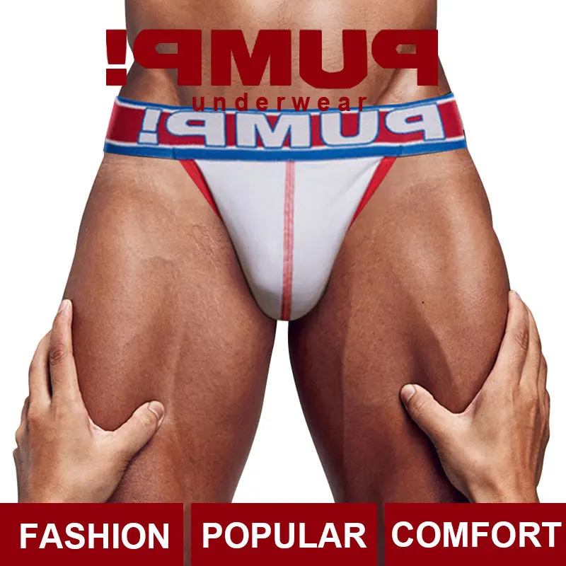 Трусы стринги мужские с заниженной талией из 2021 хлопка пикантное нижнее белье