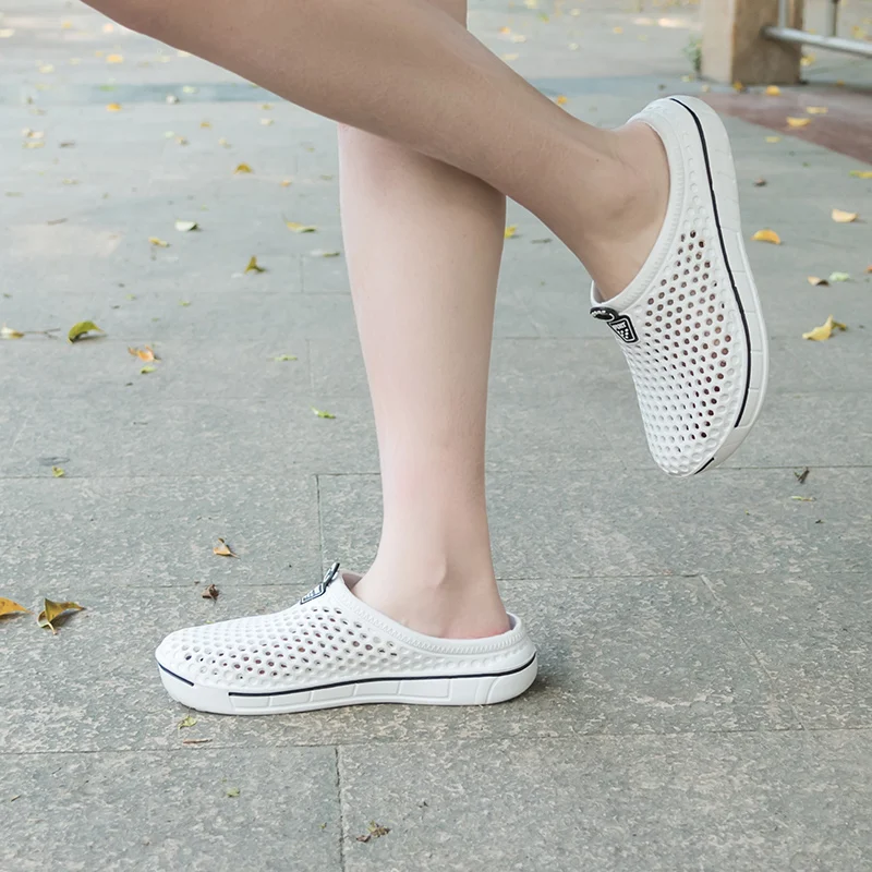 Тапочки PUPUDA мужские/женские дышащие легкие шлепанцы без застежки удобная