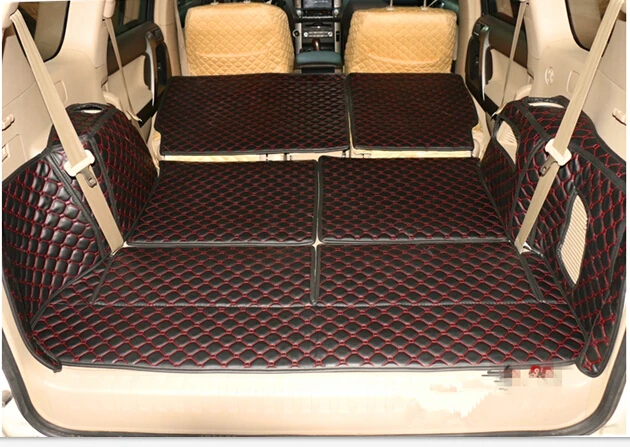 

Non Slip Easy Clean Wholy Surrounded No Ordor Special Car Trunk Mats for GX 460 7seats Durable Waterproof Boot Carpets