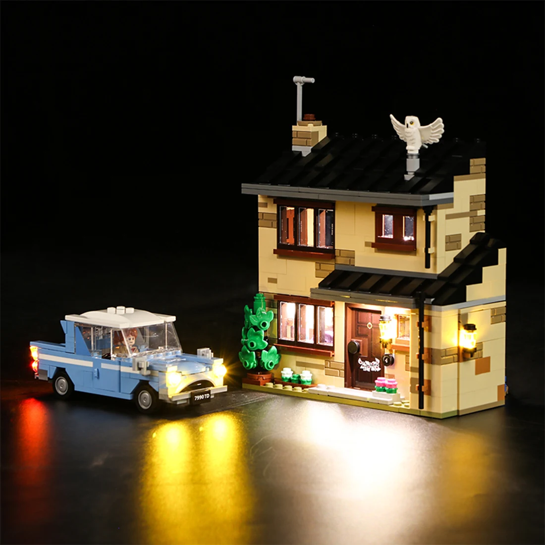 Светодиодный комплект освещения для 4 Privet Drive 75968 (только светодиодный без