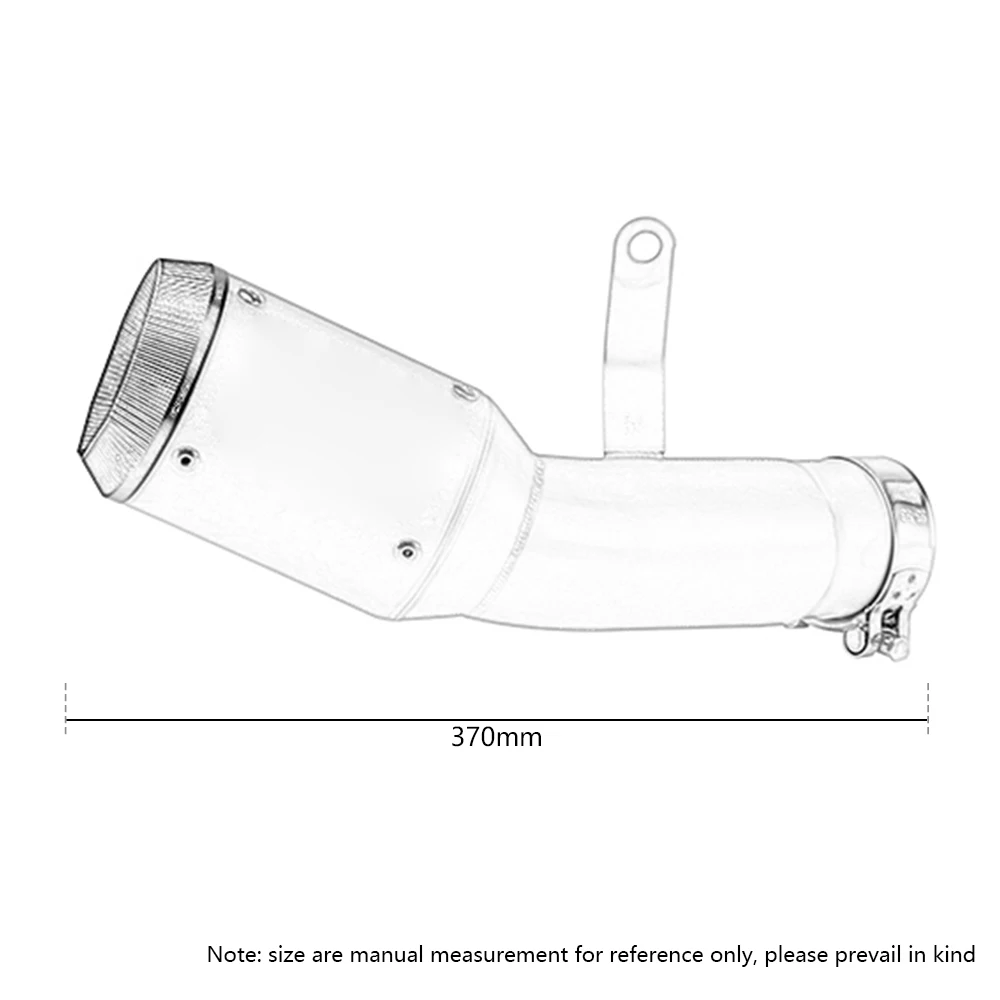 

Motorcycle Connection Tube Exhaust Muffler Tube Set Alloy Silp System For BMW S1000RR 2015 2016