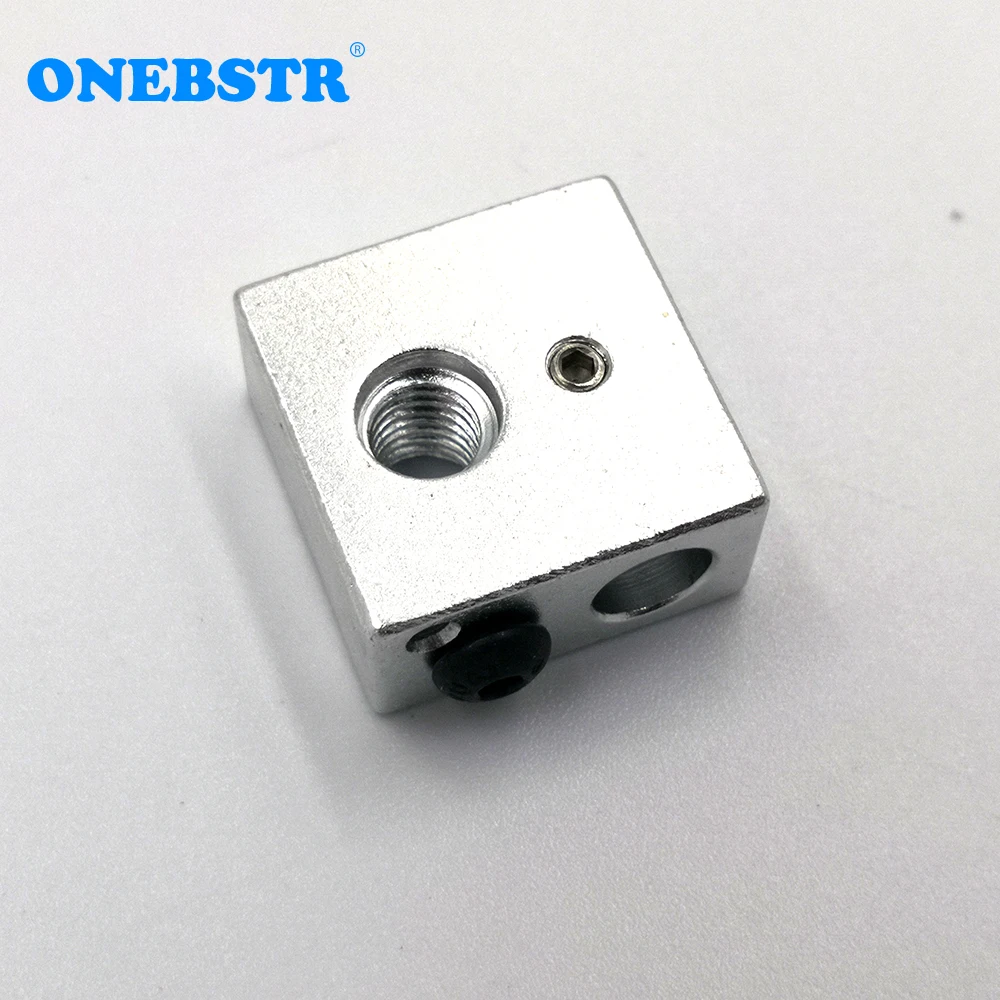 MK7 MK8 нагревательный блок нагревательная головка Запчасти для 3D принтера V6 J-Head