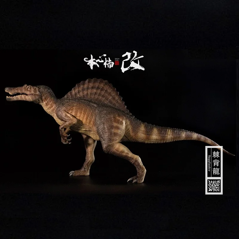 В наличии 1:35 древесина фебе Spinosaurus вытеснитель игрушка динозавр коллекция кукла