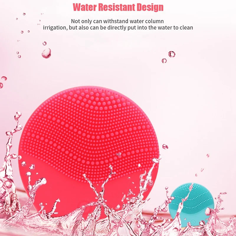 EAS-электрическая вибрационная Очищающая щетка для лица удаления черных точек