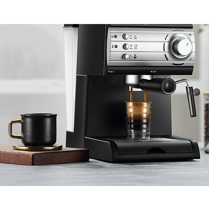 

Espresso machine small Italian semi-automatic steam foam DLKF6001