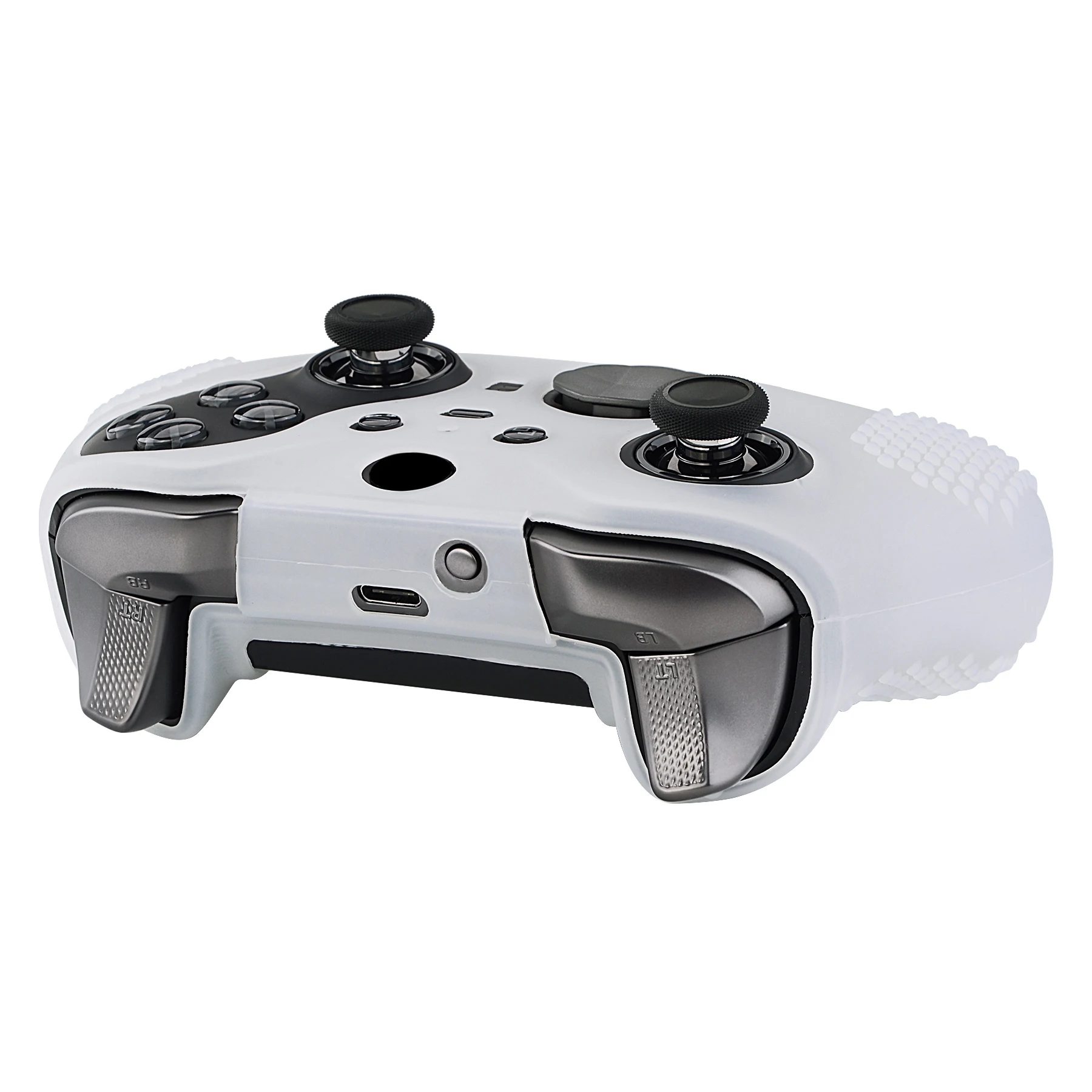 Étui de protection antidérapant en Silicone pour manette Xbox One Elite série 2, avec capuchons pour poignées analogiques