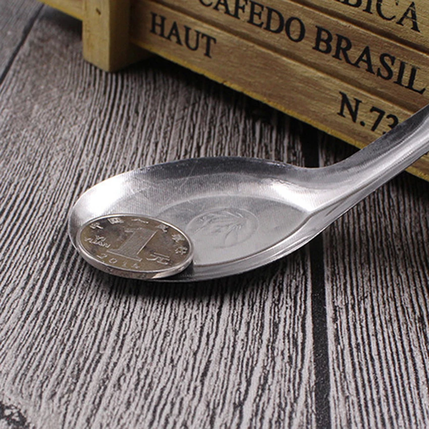 Из мультфильма Холодное сердце 1 шт. детская ложка из нержавеющей стали кофе