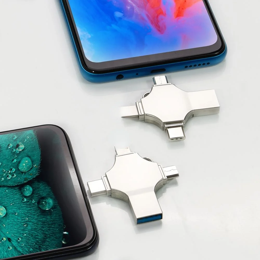 4 в 1 Usb-флеш-накопитель с интерфейсом Usb Type-c | Компьютеры и офис