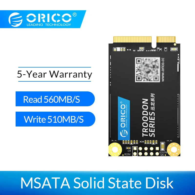 ORICO mSATA SSD 128 ГБ 256 512 1 ТБ SATA Внутренний твердотельный жесткий диск для настольного компьютера ноутбука