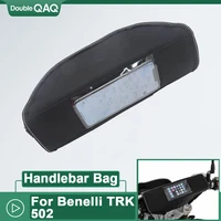 motorcycle waterproof front handlebar bag storage bag 2020 for benelli trk 502 trk 502 x trk502