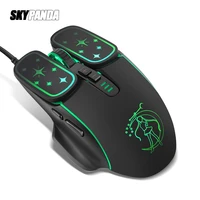 gaming mouse upto 7200dpi rgb backlight inner stylish beautiful 4 level dpi wired beautiful girl mice for office games gift