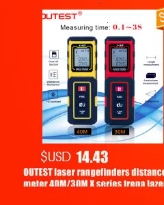 OUTEST лазерный дальномер для гольфа охоты 400 м лазерный дальномер 7X монокулярный телескоп лазерный дальномер Рулетка