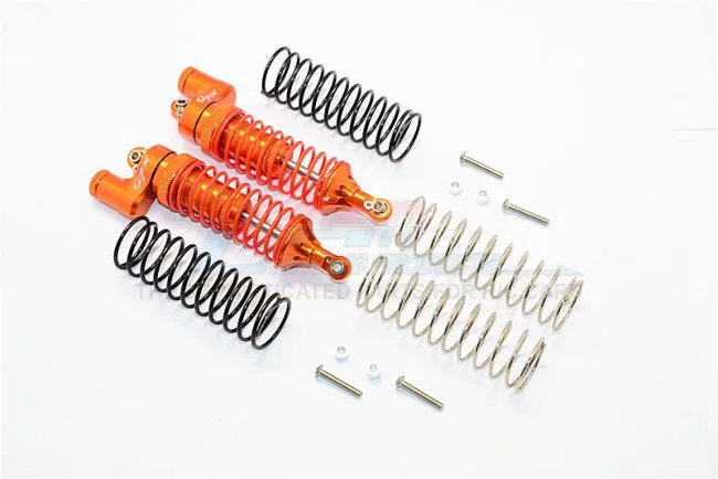GPM ALUMINIUM REAR ADJUSTABLE L-SHAPE DAMPER (95MM) WITH 1.3MM &amp 1.7MM COIL SPARE SPRINGS For TRAXXAS TELLURIDE 4X4 RC Upgrade | Игрушки и