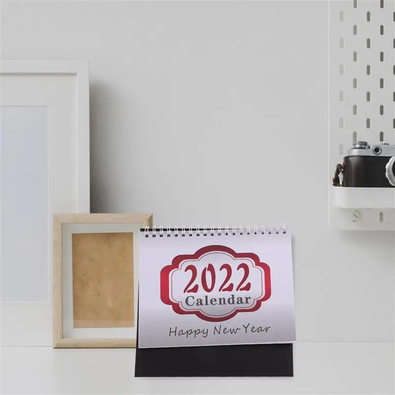 

1Pc Desktop 2022 English Calendars Paper Calendars Yearly Agenda Planner