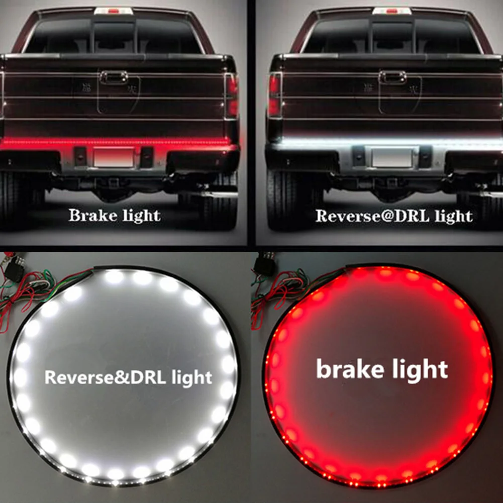 

Car 72 LED Tailgate Lamp Strip Bar Truck Rear Brake Turn Singal for JEEP Trunk
