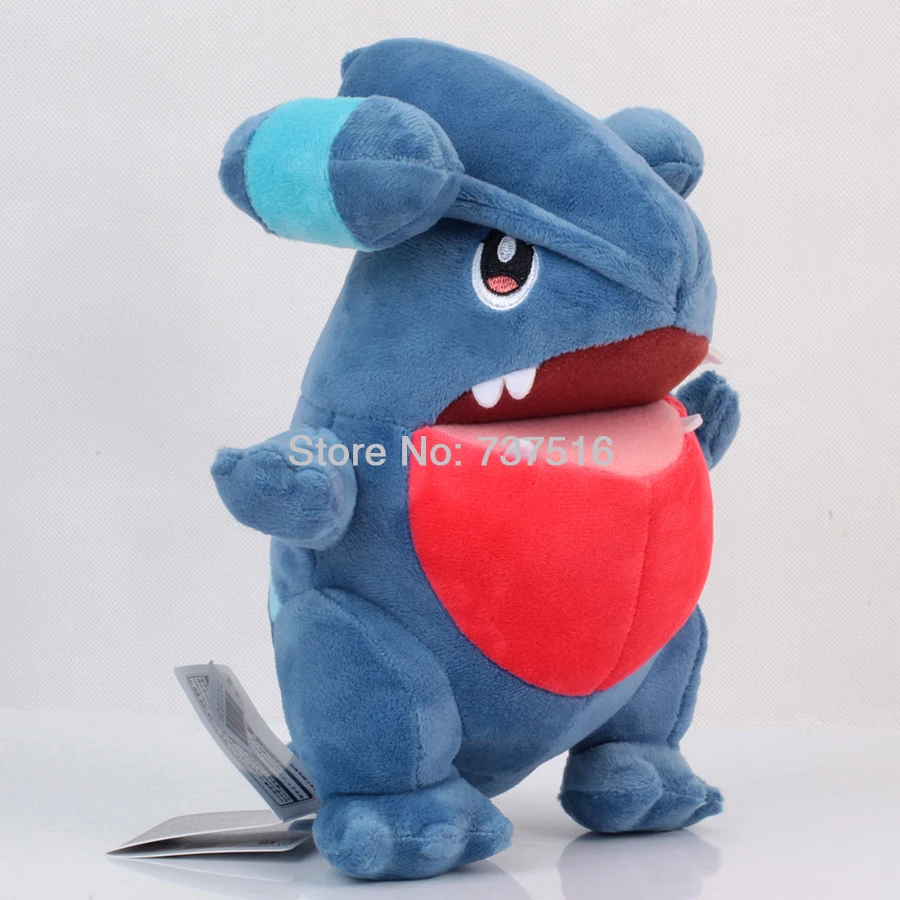Новая игра Аниме темно-синий маленький плюшевый огромный рот куклы Игрушки