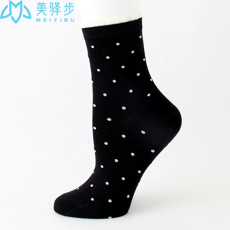 12 Pairs Per Set Socks Dot Women's Socks Manufacturers Sock Cute