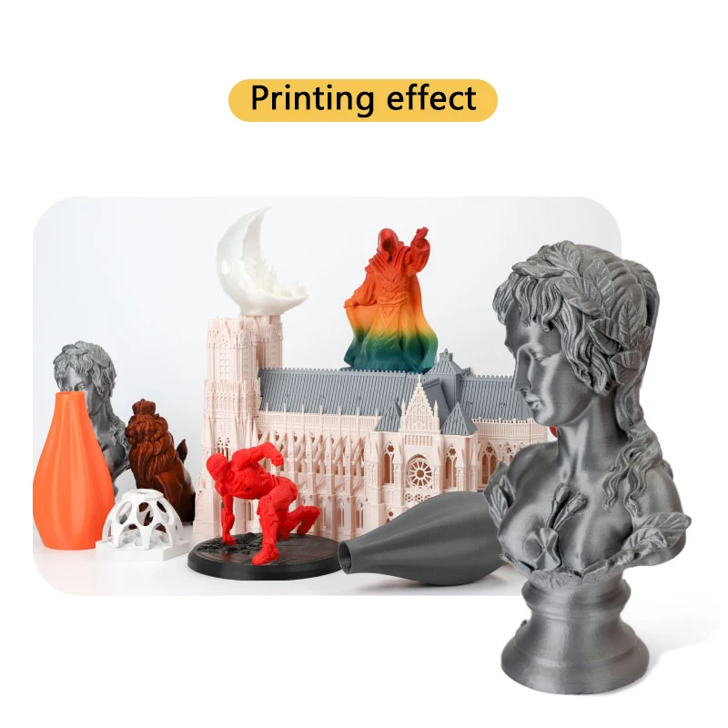 3D Printer filament PETG 1.75/2.85mm 3D Printing Material 1KG/2.2lbs Adhesive strips  Plastic silk Kexcelled Consumables