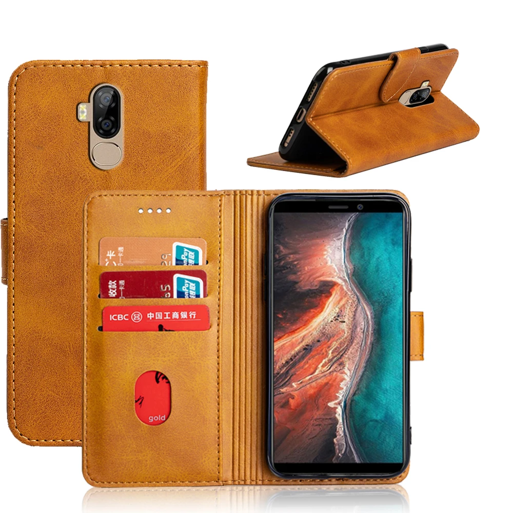 

ROEMI For Ulefone P6000 Plus New Arrival Use High-Quality Durable Material for the Service Life Leather Case with Front Buckle