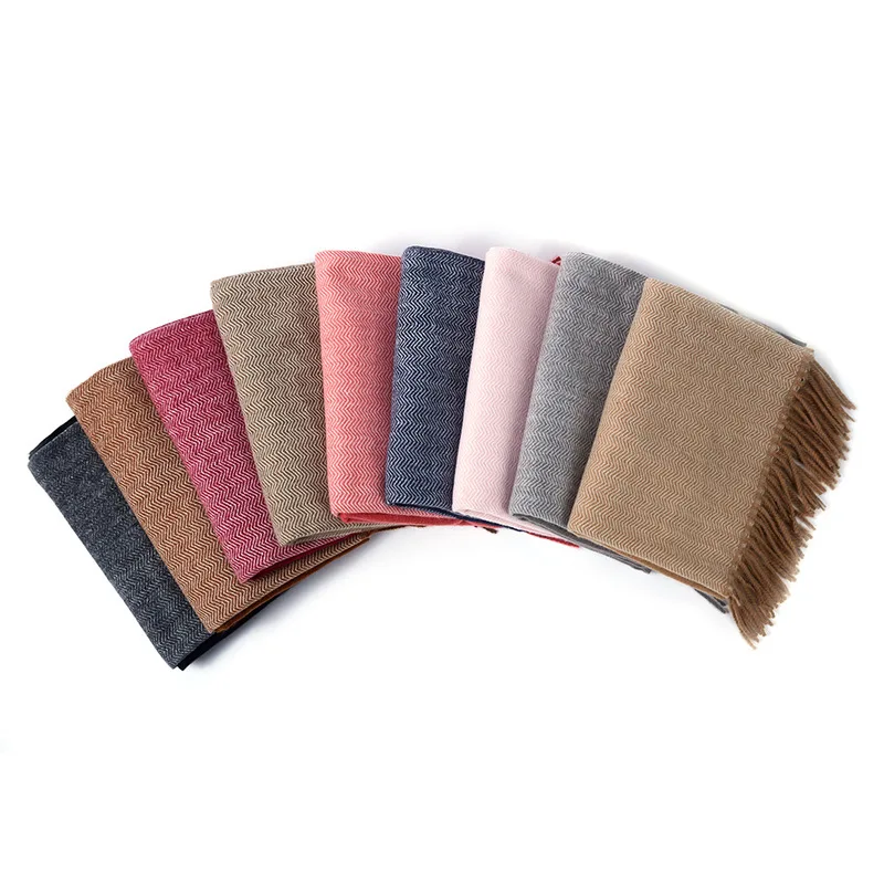 

Women's scarves, solid color classic versatile scarves, thickened warm shawl scarves for women, 205 * 70cm