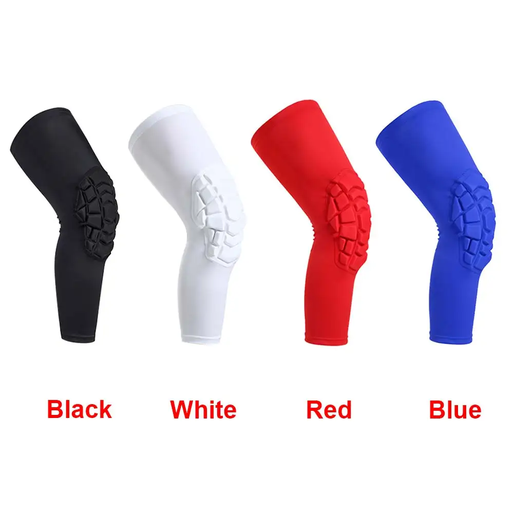 

Running Sports Knee Pad Compression Lengthen Pain Relief Padded Basketball Support Anti Collision Protect Volleyball Kids Adult