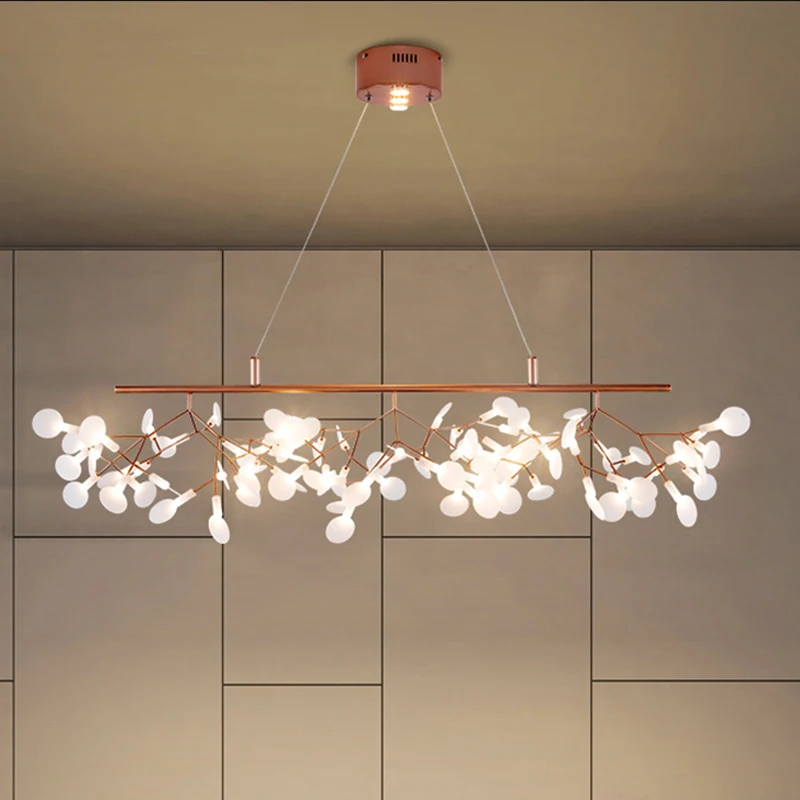 

Modern Designer Firefly Led Chandeliers Lighting Gold Branch Led Chandelier Living Room Decor Drop Lights Hanging Lamp Fixtures