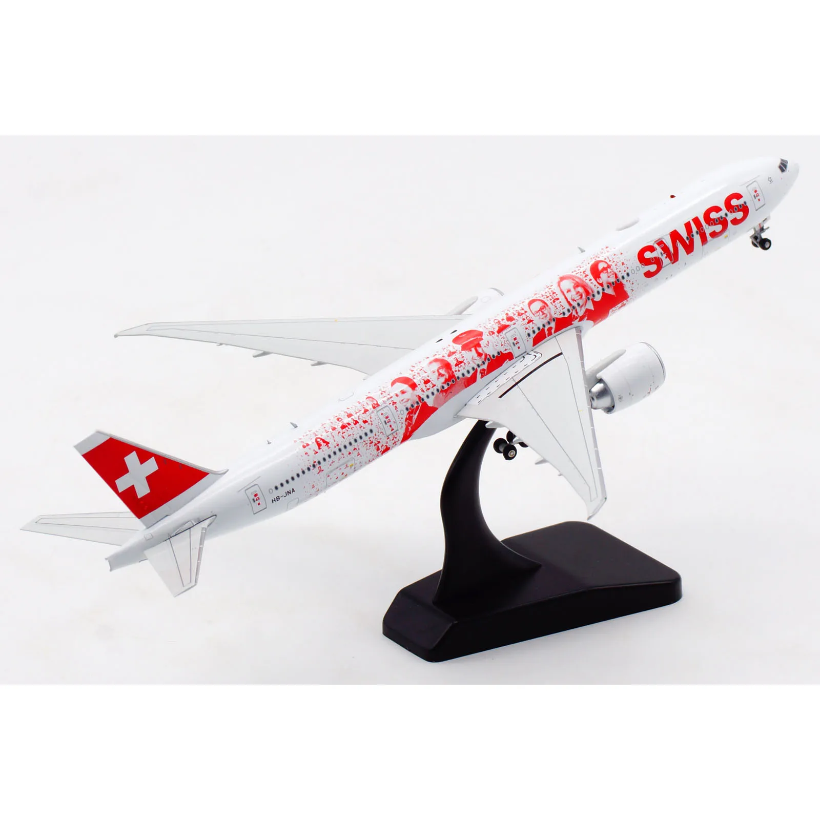 Коллекционный самолет AV4108 из сплава авиационная модель 1:400 швейцарских