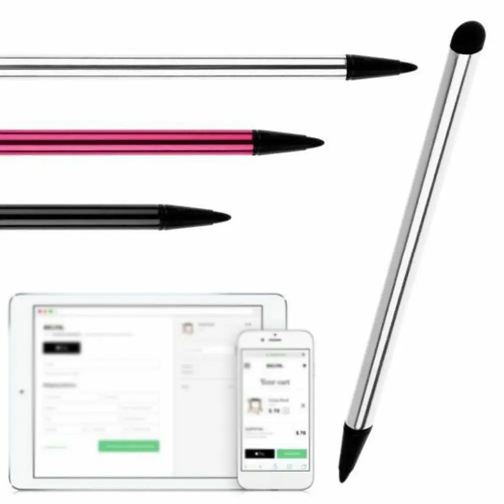 Активный емкостный стилус для iPad Mini iPhone 12 см карандаш тонкий Samsung экран Точка Huawei