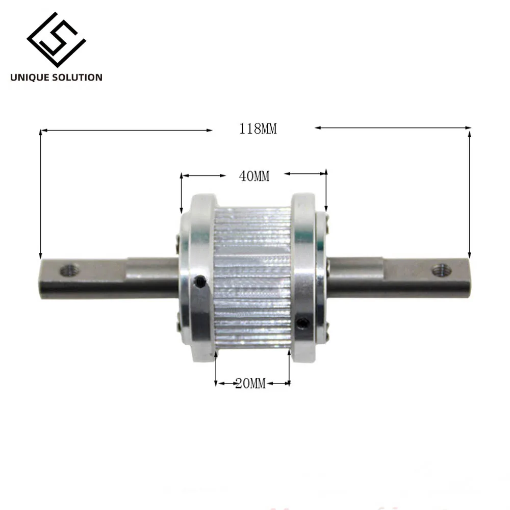 Для Flora Motor Drive Pulley LJ 320P Printer Double Pulley|Детали принтера| |