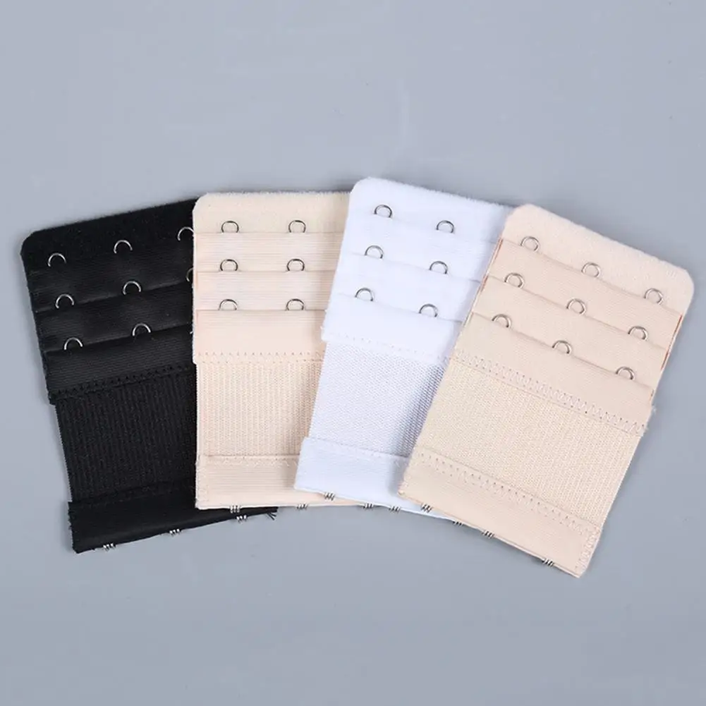 

2pcs Bra Extenders Strap Buckle Extension 3 Rows 3 Tool Sewing Bra Intimates Hooks Strap For Women Extender Accessories S6b3