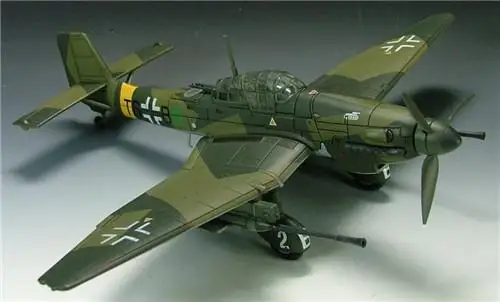 Хобби мастер JU-87 Stuka dive bomber руль 1/72 литье под давлением модель самолета |