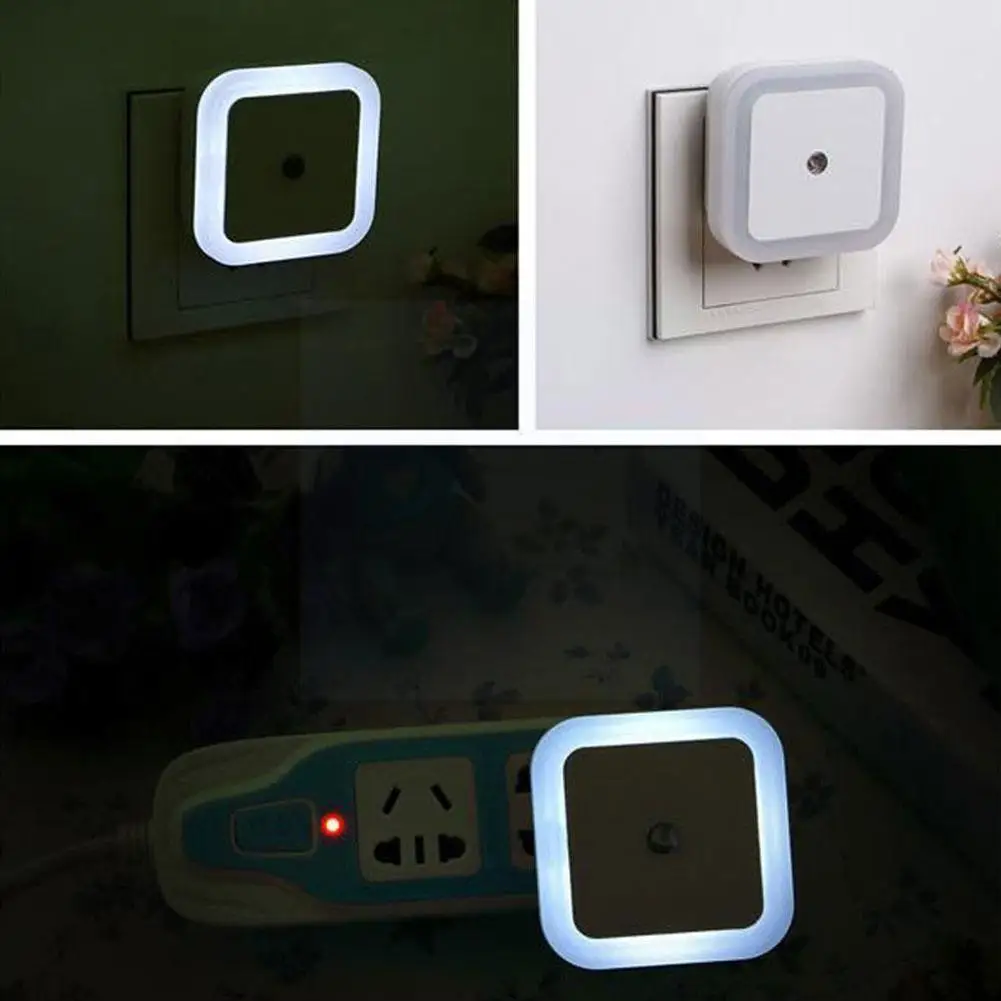 

Wireless Sensor LED Night Light Mini Square Night Light Suitable For Baby Children's Living Room Bedroom Corridor Lighting W0P5