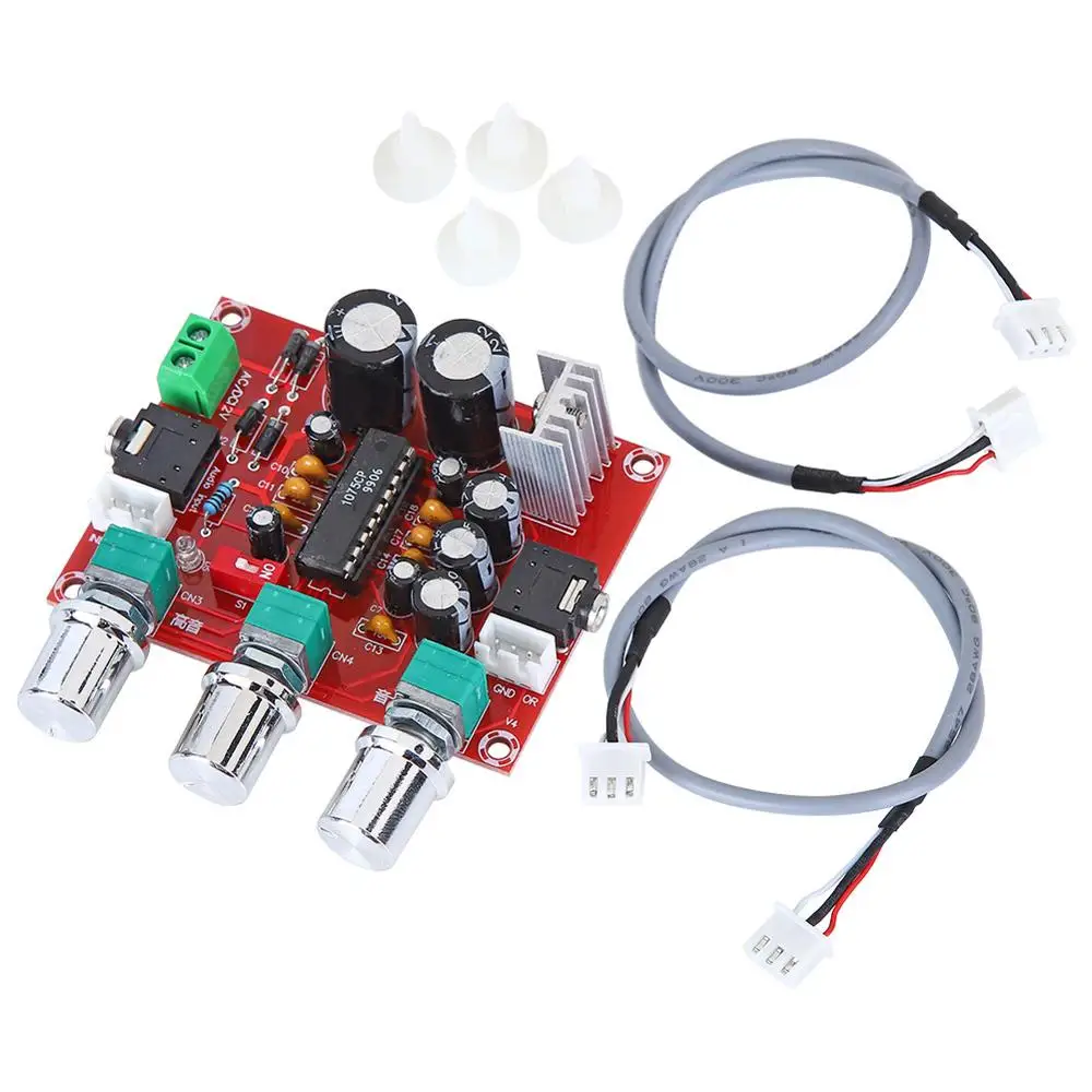 Плата предварительного усилителя привода AC/DC 12V R1075 Tone Board BBE цифровой аудио