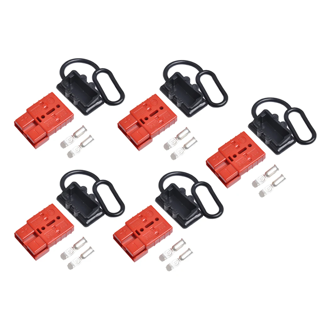 5x Универсальный 6 AWG 50A аккумулятор быстрое подключение разъема для 12V трейлер