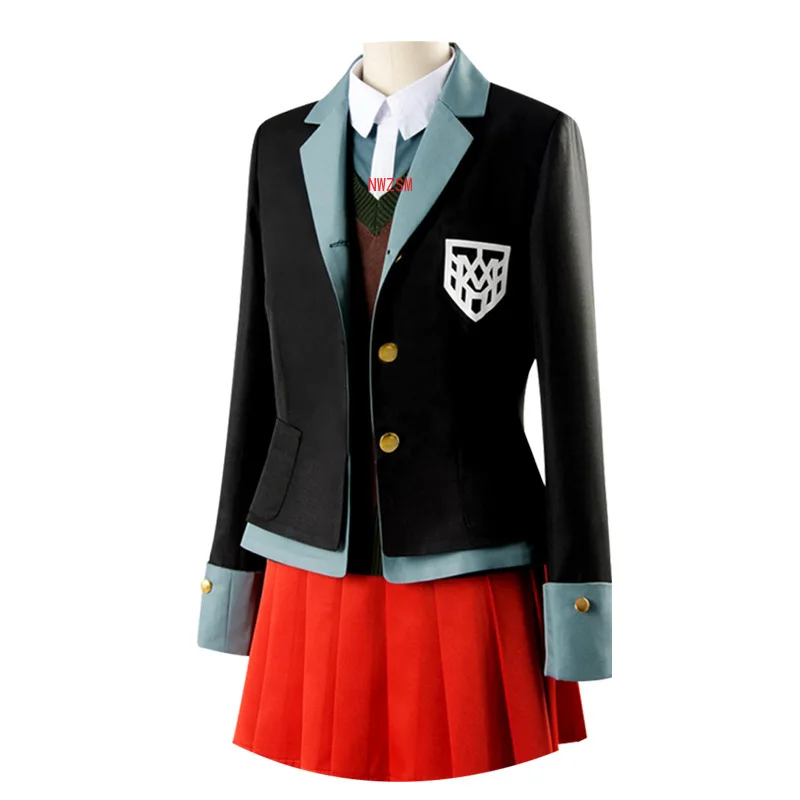 Костюм Yumeno Himiko для косплея Danganronpa 3 женщин и мужчин костюмы на Хэллоуин куртка +