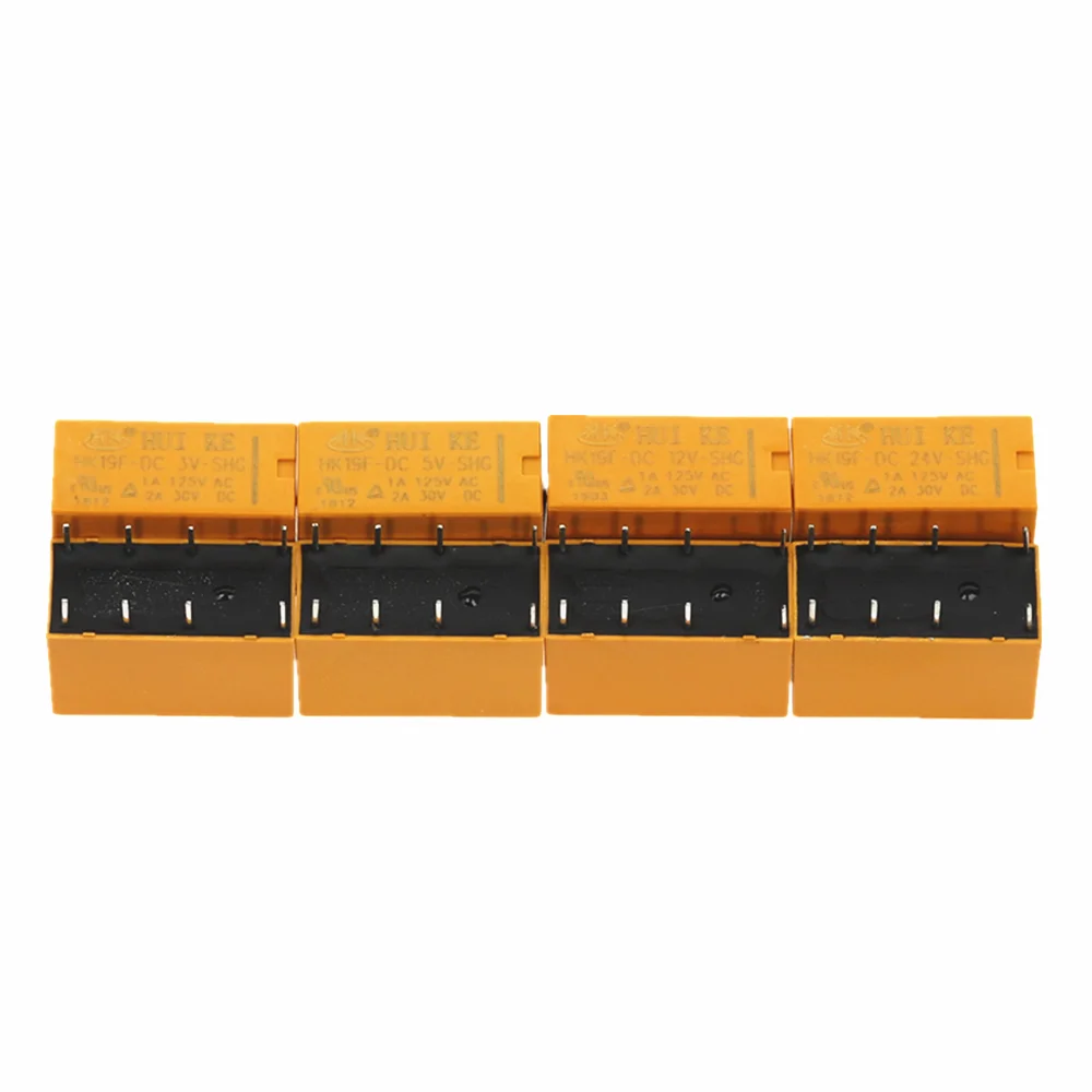 5 шт. реле HK19F-DC3V-SHG HK19F-DC5V-SHG HK19F-DC12V-SHG HK19F-DC24V-SHG HK19F 3V 5V 12V 24V 8PIN