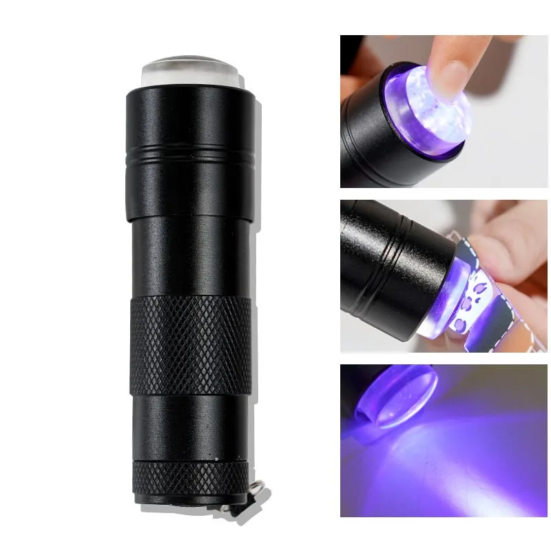 

Mini UV Led Light UV LED Lamp Nail Dryer for Gel Nails LED Flashlight Nail Dryer Machine Nail Art Tools