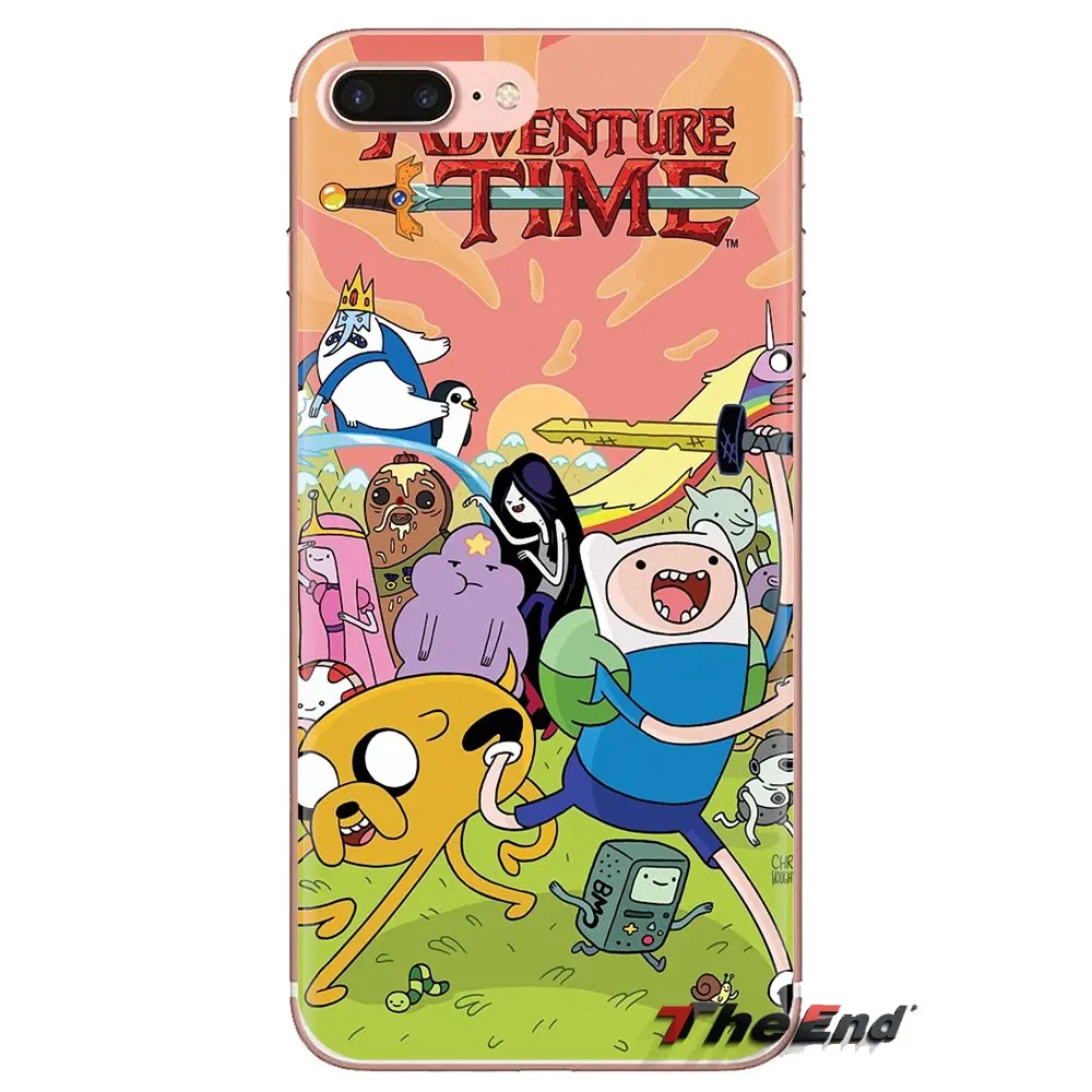 Soft Transparent Shell Covers Adventure Time finn For Samsung Galaxy J1 J2 J3 J4 J5 J6 J7 J8 Plus 2018 Prime 2015 2016 2017 |