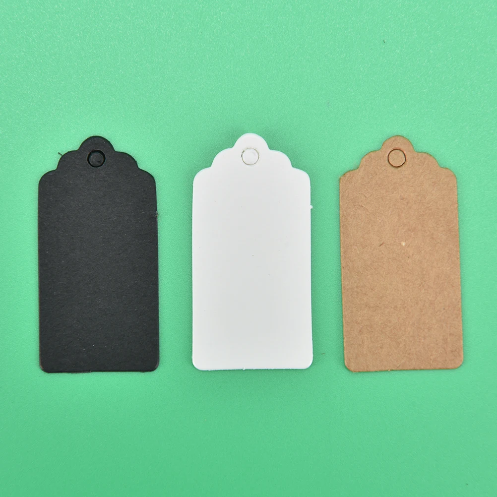 Бирки для одежды 100 шт. швейной машины из крафт-бумаги | Дом и сад