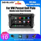 Автомагнитола 2DIN, 2DIN, для Volkswagen VW Passat Tiguan Touran, GOLF, Skoda Octavia, Android