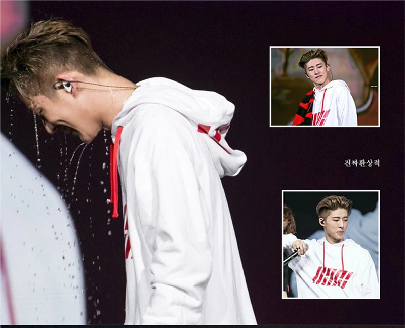 KPOP Корейская мода IKON B.I BOBBY Добро пожаловать назад Budokan альбом концерты хлопковые