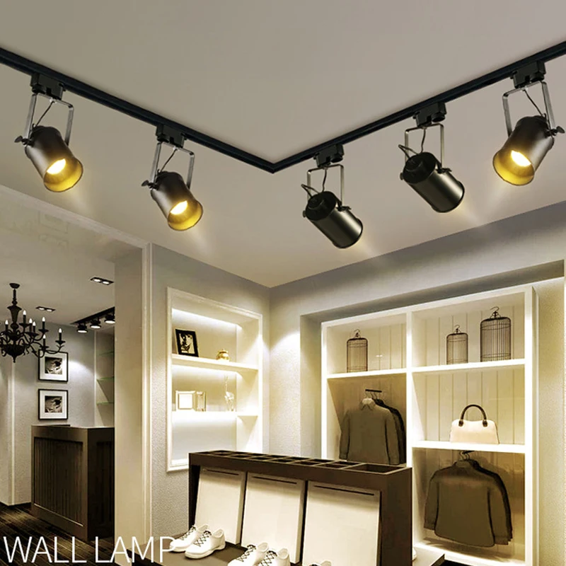 Adjustable E27 Wall Lamp Nordic Light LED Ceiling Installation wall saconces Lights for Home Bedside Study Clothing Shop | Лампы и