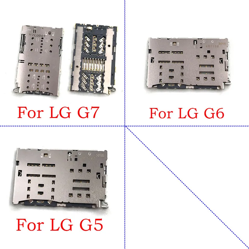 Держатель считывателя SIM-карт для LG G3 G4 G5 G6 G7 V10 V30 | Мобильные