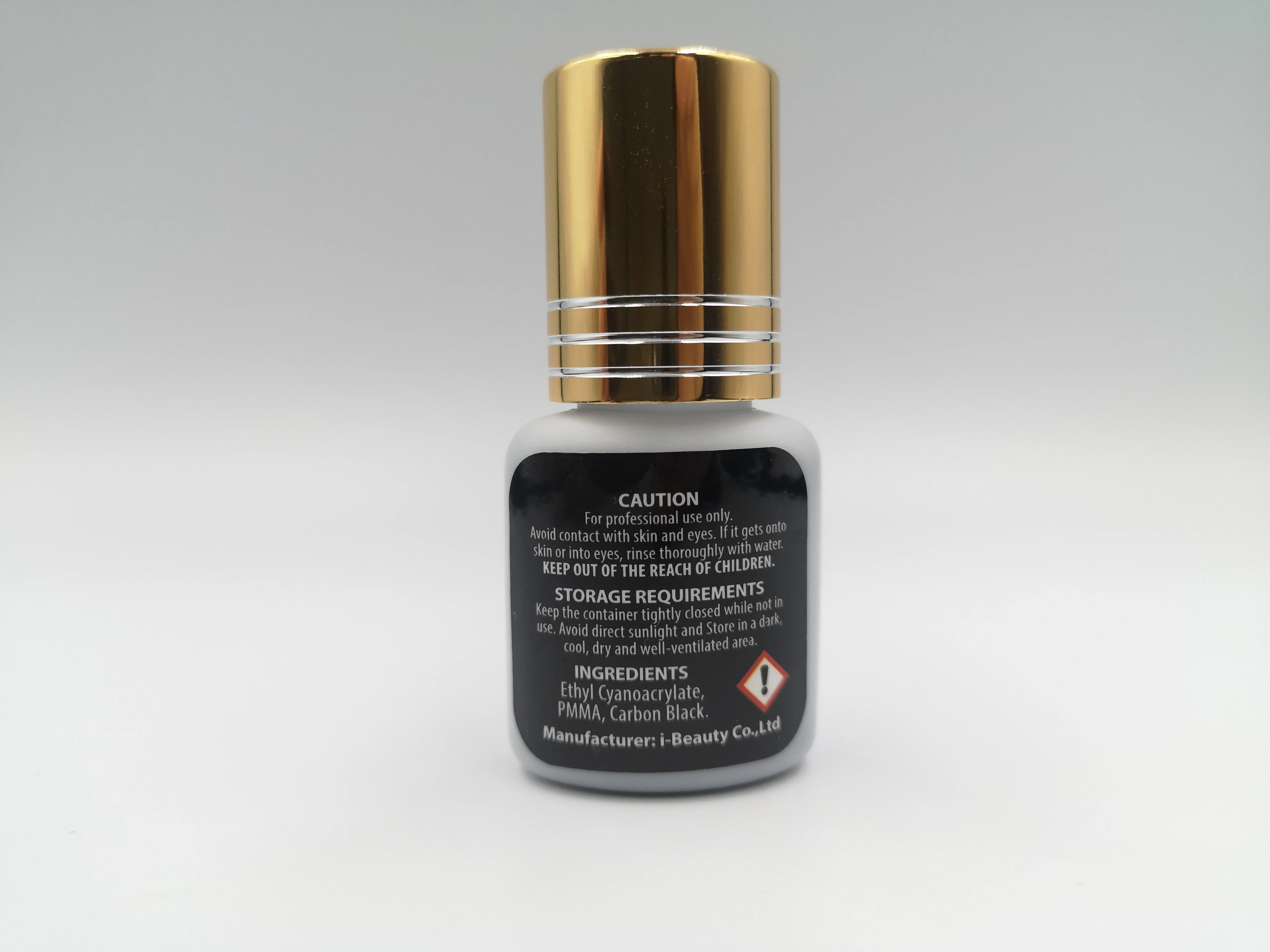Новое поступление корейский IB ibeauty супер плюс клей для наращивания ресниц черный клей Золотой колпачок 5 мл Быстросохнущий