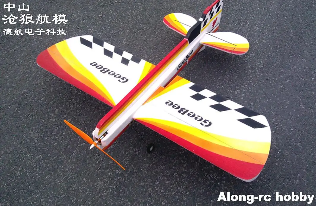 Фото RC 3D модель ру аэроплана хобби 1000 мм размах крыльев Geebee F3D самолет (есть набор или набор pnp) Gee Bee EPP самолет №1