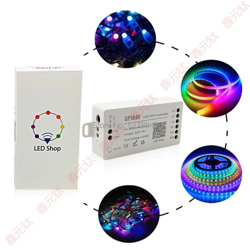 Рисунок 3 - SP108E Wi-Fi контроллер нереальных