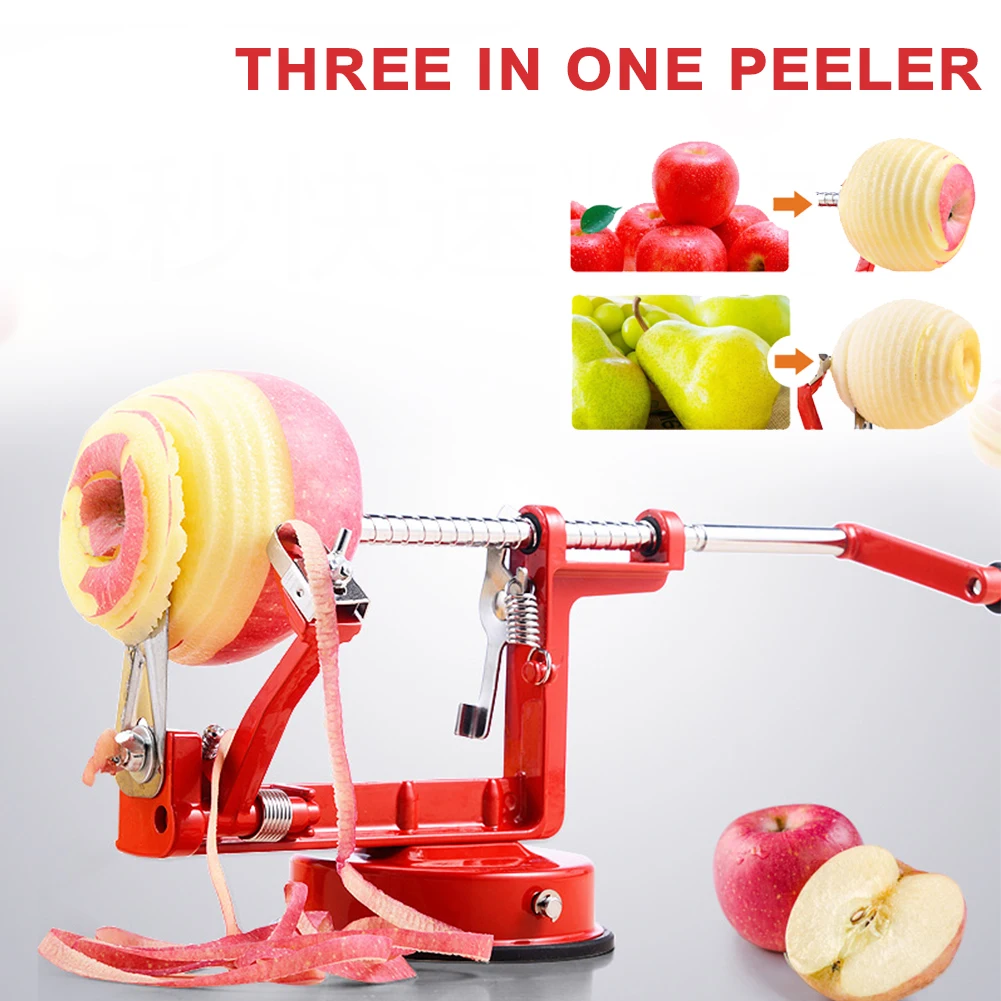 

Apple Peeler Hand-Cranked Stainless Steel Vegetable and Fruit Quick Slicing Fruit Knife Potato Cooking Kitchen Accessories