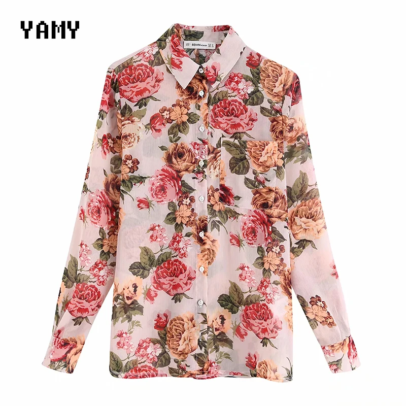 Женская шифоновая блузка с длинным рукавом осенняя zora женские блузки и