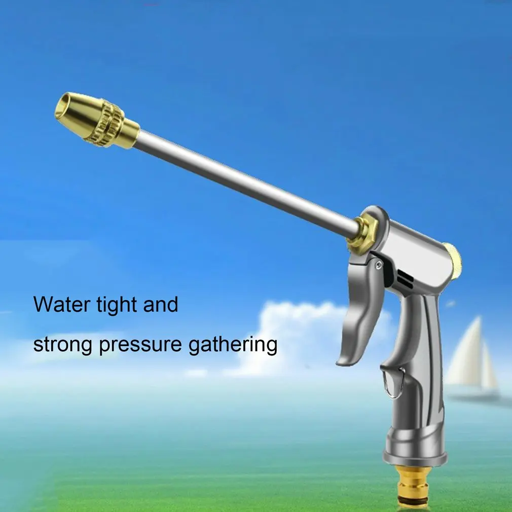 

Hot 360 Degree Rotatable Spray Head Watering Sprayer White High Pressure Washer Labor-saving Easy Car Wash Water Gun Garden Tool