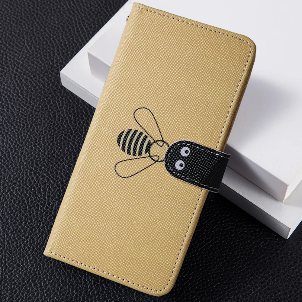 Милый чехол-книжка для Doogee N40 Pro чехол-бумажник с подставкой n40pro 6 52 кожаный чехол